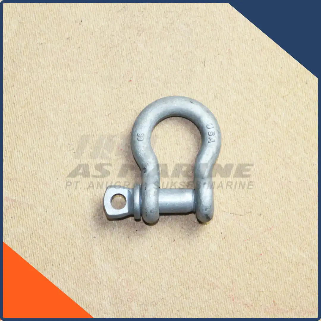 Bow Shackle / Segel Omega Crosby G209A Alloy Screw PIN 1/2 Inch 3.33 Ton